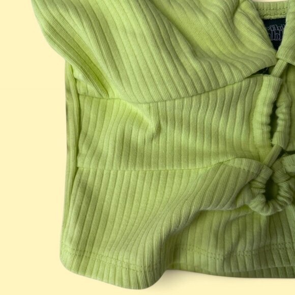 Halter Top with Front Tie Detail - Picture 3 of 6